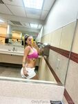 KaitKrems popped my titty out in the gym locker room oh shit