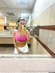 KaitKrems popped my titty out in the gym locker room oh shit