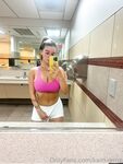 KaitKrems popped my titty out in the gym locker room oh shit