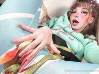 Belle Delphine Vanellope Cosplay Candy in Twat