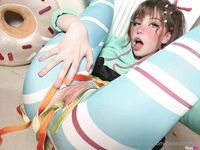 Belle Delphine Vanellope Cosplay Candy in Twat